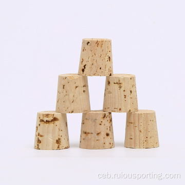 Kinaiyanhon nga Tapered Wine Cork Bottling Stopper